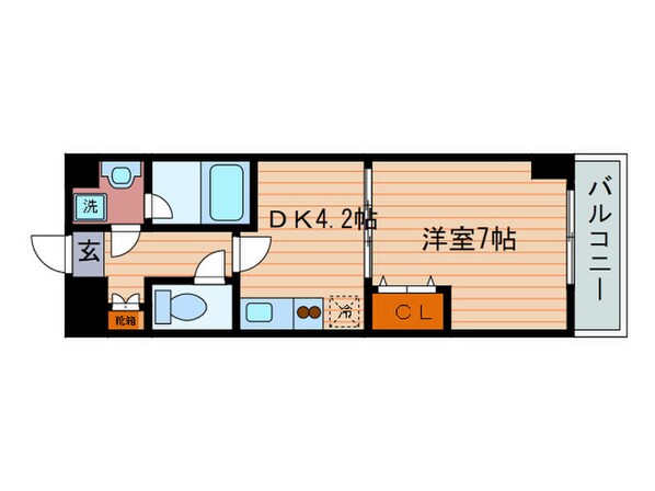 エンゼルプラザｅａｓｔⅡの物件間取画像